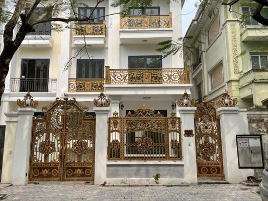 công trình sử dụng cổng, hàng rào, lan can nhôm đúc cao cấp của FACO